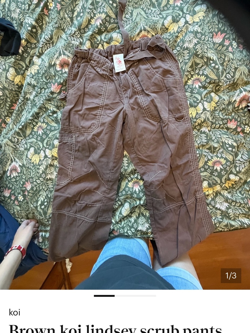 purple and brown koi pant bundle for @meagstill